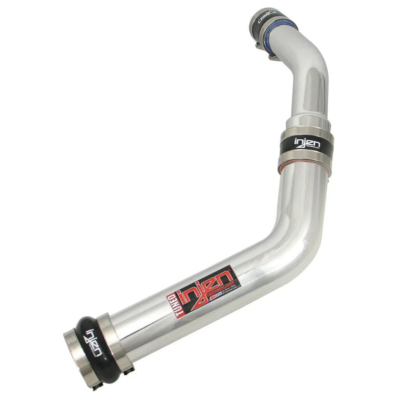 Injen 2009 Lancer Ralliart 2.0L Turbo Polished Upper Intercooler Pipe Kit - Installation View