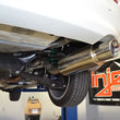 Load image into Gallery viewer, Injen 2013 Mitsubishi Lancer 2.4L 4 Cyl. 60mm Axle Back Exhaust System - Detail View