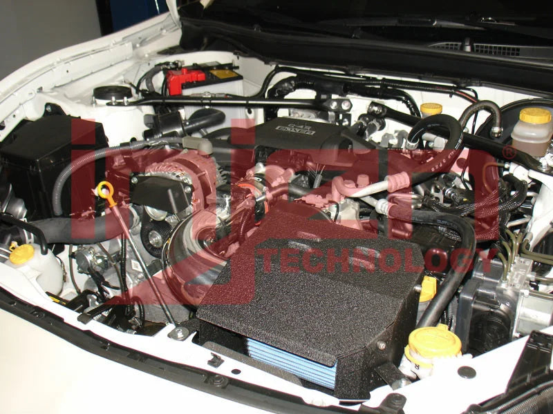 Injen 2013+ Subaru BRZ 2.0L Polished Short Ram Intake w/ MR Tech/Air Fusion - Back View