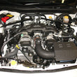 Load image into Gallery viewer, Injen 2013+ Subaru BRZ 2.0L Wrinkle Black Short Ram Intake w/ MR Tech/Air Fusion - Back View