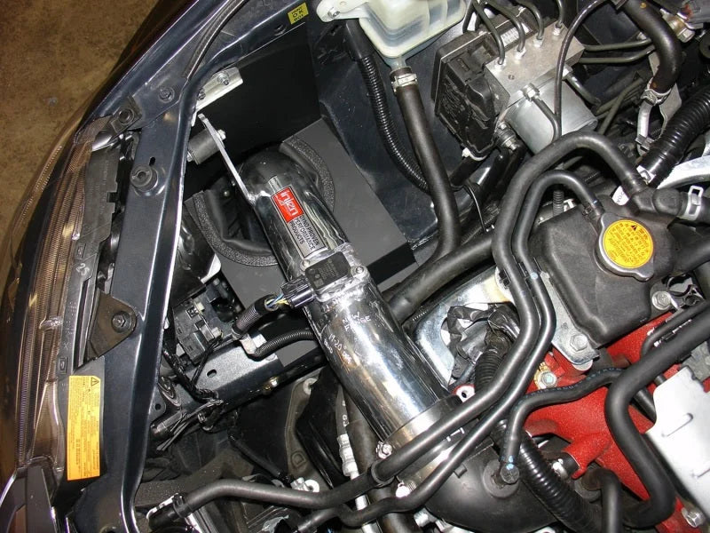 Injen 2014 Subaru Impreza WRX/STi 2.5L 4 Cyl.(Turbo) Black Cold Air Intake w/ Heat Shield - Back View