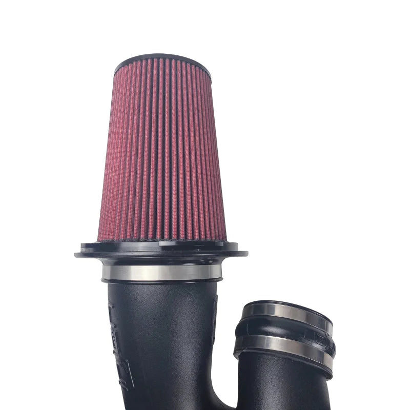 Injen 2015+ Ford F-150 2.7L/3.5L V6 EcoBoost Oiled Evolution Intake - Side View