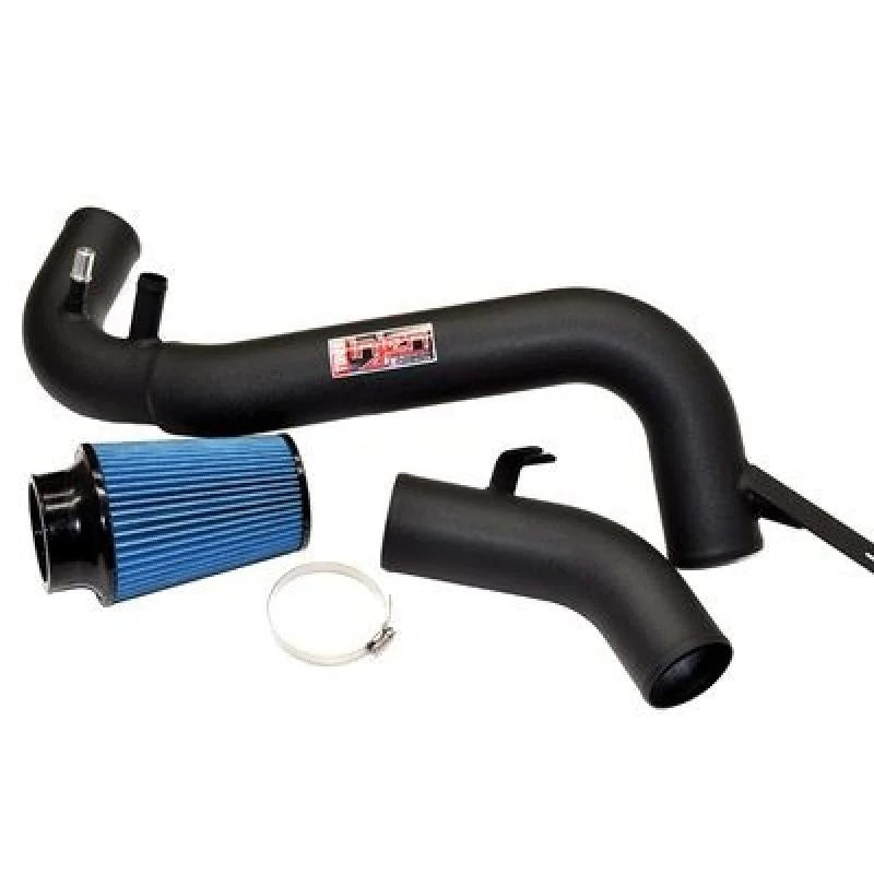 Injen 2015 Ford Mustang Eco Boost 2.3L Wrinkle Black CAI Converts To SRI - Side View
