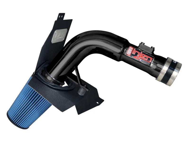 Injen 2015 Subaru STi 2.5L 4 Cyl (Turbo) Black Cold Air Intake w/ MR Tech and Heat Shield - Side View