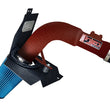 Load image into Gallery viewer, Injen 2015 Subaru STi 2.5L 4 Cyl (Turbo) Wrinkle Red Cold Air Intake w/ MR Tech and Heat Shield - Side View