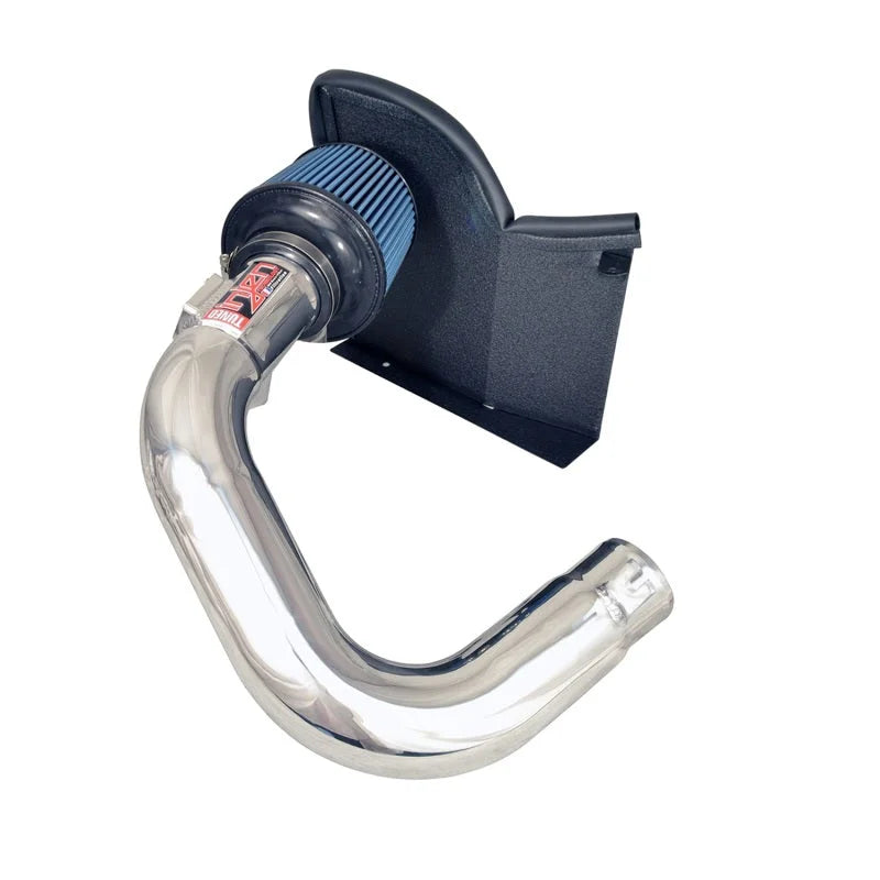 Injen 2015+ Subaru WRX 2.0L 4 Cyl (Turbo) Polished Short Ram Intake w/ MR Tech and Heat Shield - Side View