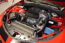 Load image into Gallery viewer, Injen 2016+ Chevy Camaro 2.0L Wrinkle Black Power-Flow Air Intake System - Back View