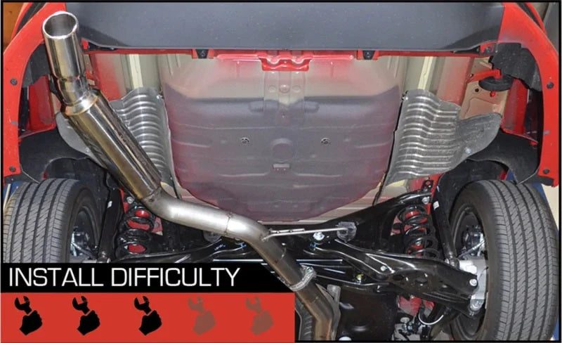 Injen 2016+ Honda Civic 1.5L Turbo 3in Exhaust - Side View