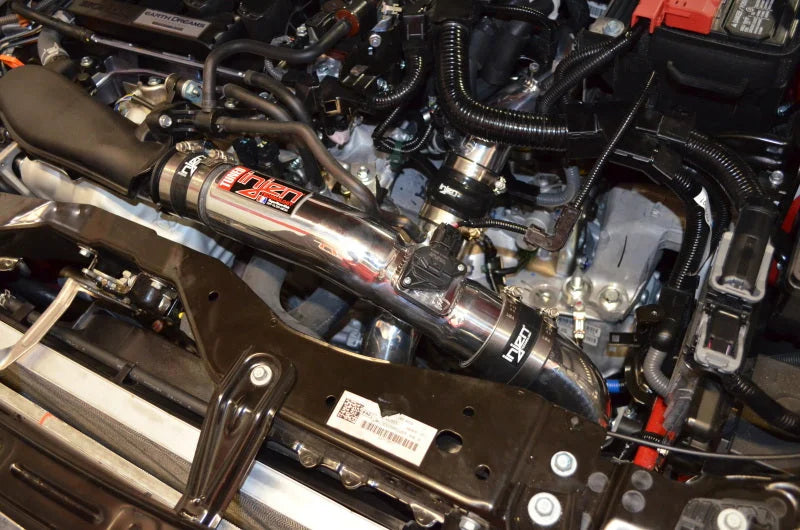 Injen 2017+ Honda Civic Si 1.5L Black Cold Air Intake - Side View