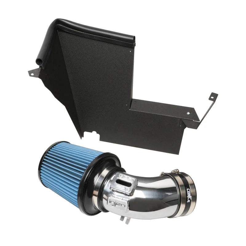 Injen 2020 BMW M340i SP Short Ram Air Intake System Polished Finish - Installation View