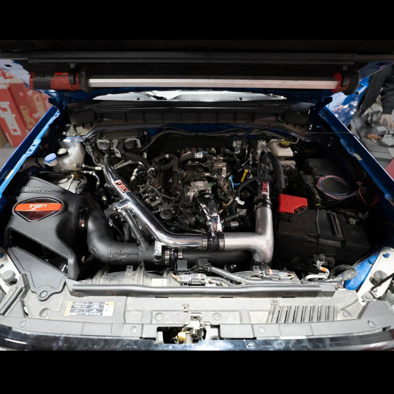Injen 2021-2022 Ford Bronco V6-2.7L Twin Turbo Evolution Intake (Oiled) - Additional View 6
