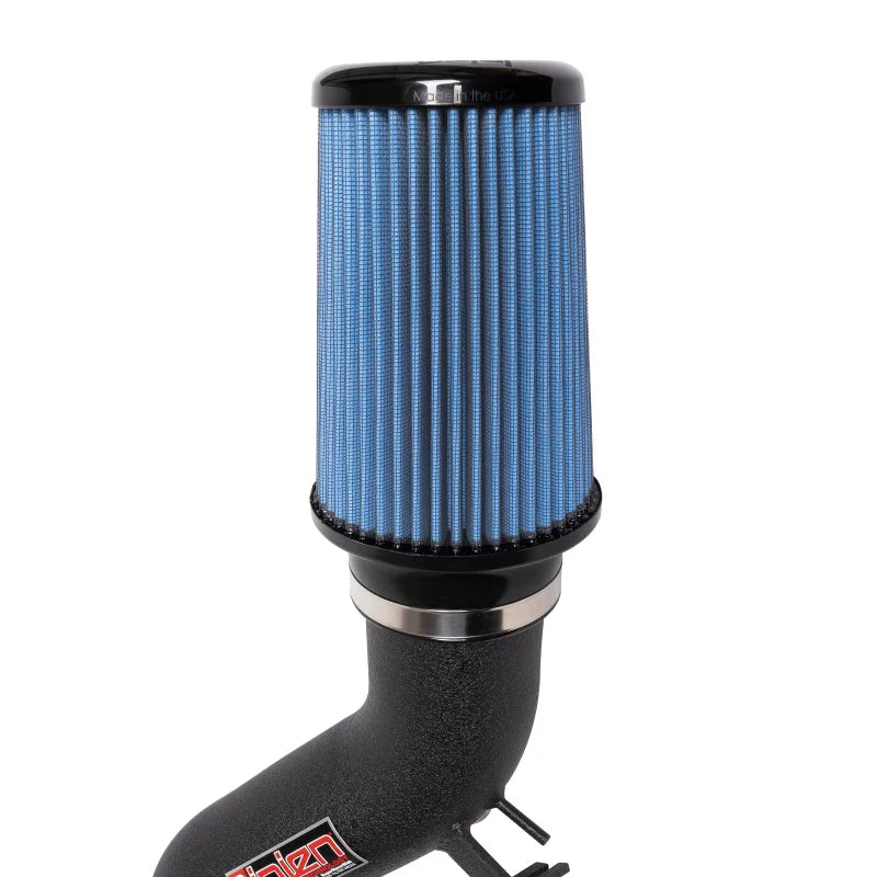 Injen 2022+ Volkswagen GTI (MK8) L4-2.0L Turbo SP Aluminum Series Air Intake System - Wrinkle Black - Side View