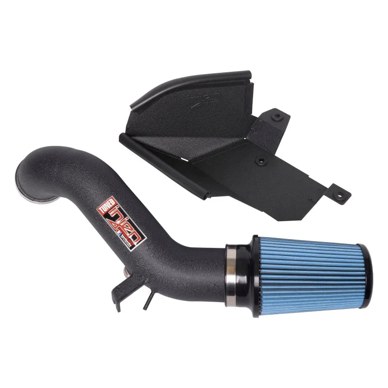 Injen 2022+ Volkswagen GTI (MK8) L4-2.0L Turbo SP Aluminum Series Air Intake System - Wrinkle Black - Installation View