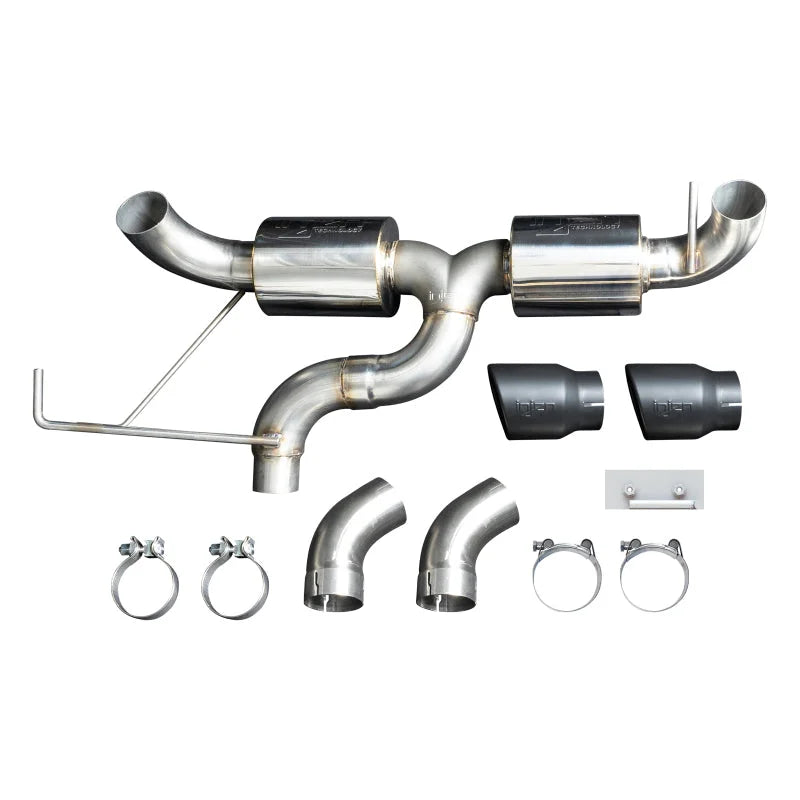 Injen 21-22 Ford Bronco L4-2.3L Turbo/V6-2.7L Twin Turbo  SS Axle-Back Exhaust - Installation View
