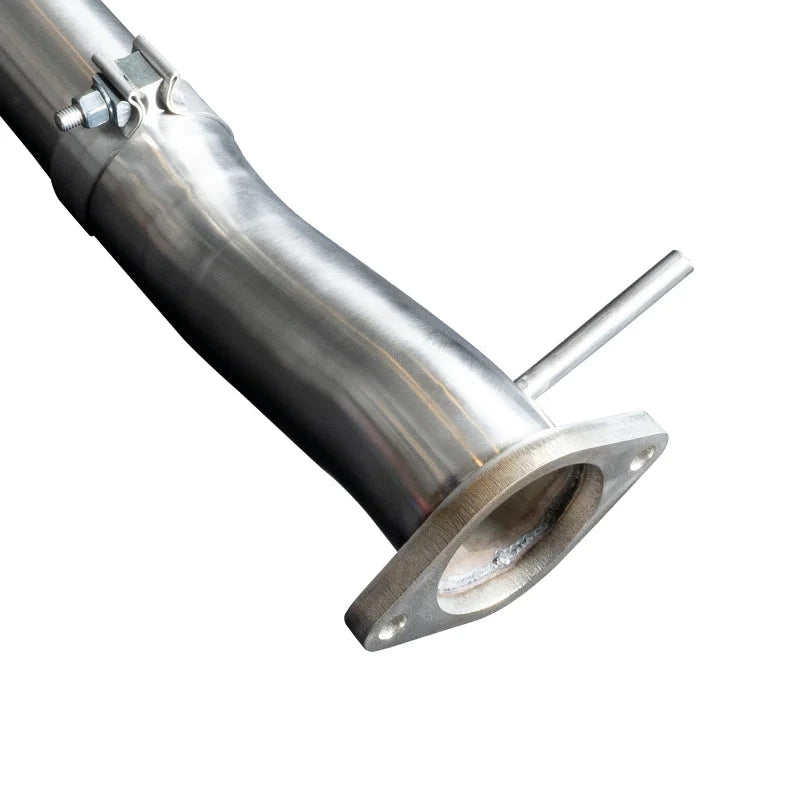 Injen 21-22 Ford Bronco L4-2.3L Turbo/V6-2.7L Twin Turbo SS Mid-Pipe Only - Back View