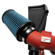 Load image into Gallery viewer, Injen 21-22 Toyota Supra 2.0L 4 Cyl. SP Short Ram Air Intake System - Wrinkle Red - Side View