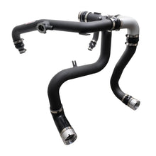 Load image into Gallery viewer, Injen 21-23 Ford Bronco 2.7L V6 (TT) EcoBoost SES Intercooler Pipes - Wrinkle Black - Installation View