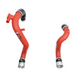 Load image into Gallery viewer, Injen 21-23 Ford Bronco L4-2.3L Turbo EcoBoost SES Intercooler Pipes Wrinkle Red - Main Product View