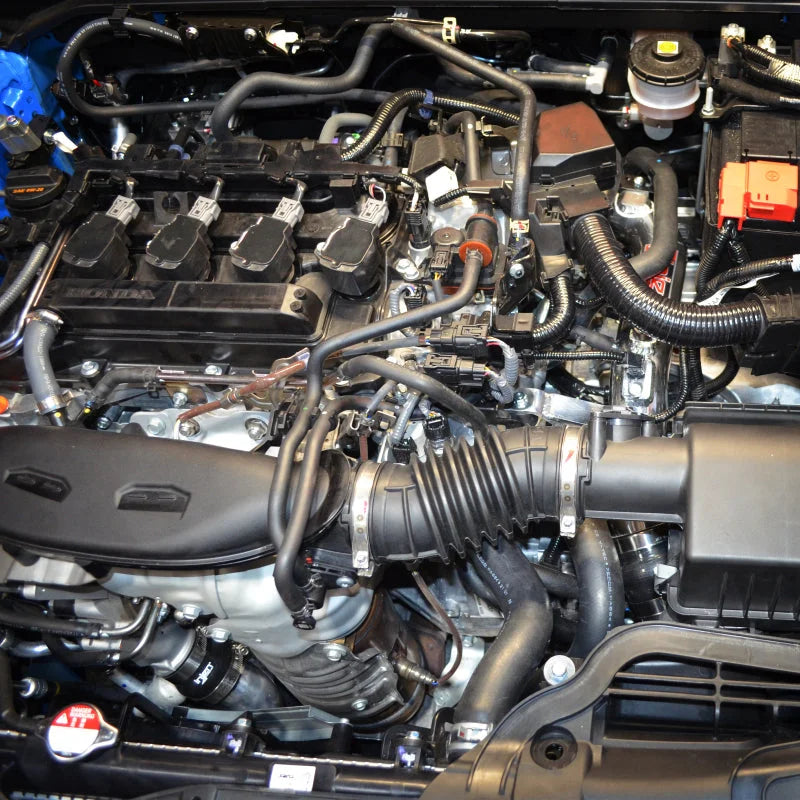 Injen 22-23 Honda/Acura Civic/Si/Integra 1.5L Turbo Aluminum Intercooler Pipe Kit - Polished - Side View