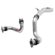 Load image into Gallery viewer, Injen 22-23 Honda/Acura Civic/Si/Integra 1.5L Turbo Aluminum Intercooler Pipe Kit - Polished - Installation View