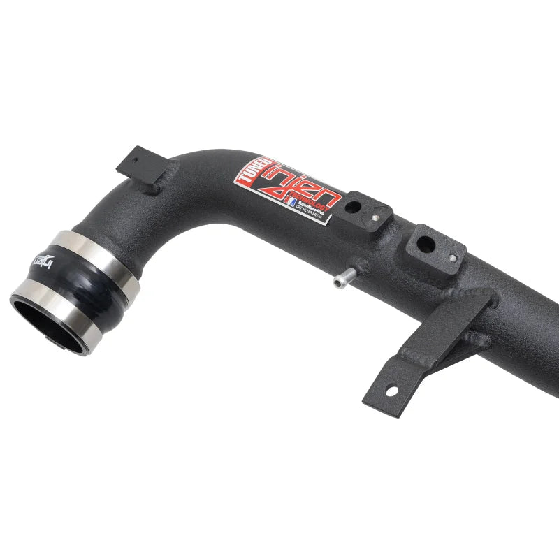 Injen 22-23 Honda/Acura Civic/Si/Integra 1.5L Turbo Aluminum Intercooler Pipe Kit - Wrinkle Black - Side View