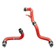 Load image into Gallery viewer, Injen 22-23 Honda/Acura Civic/Si/Integra 1.5L Turbo Aluminum Intercooler Pipe Kit - Wrinkle Red - Main Product View