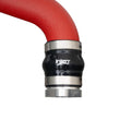 Load image into Gallery viewer, Injen 22-23 Honda/Acura Civic/Si/Integra 1.5L Turbo Aluminum Intercooler Pipe Kit - Wrinkle Red - Back View