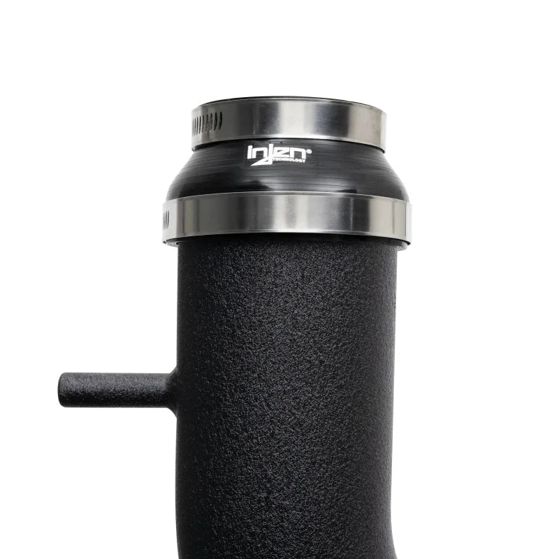 Injen 22-23 Hyundai Elantra N L4-2.0L Turbo Cold Air Intake Wrinkle Black (Manual Only) - Back View