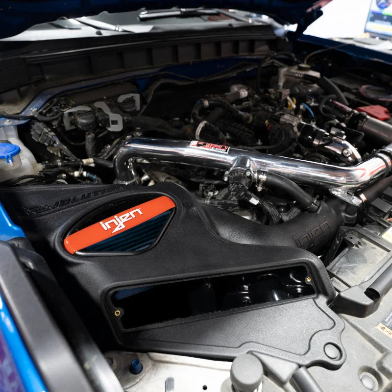 Injen 23-24 Ford Bronco V6-2.7L EcoBoost Evolution Intake - Side View