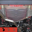 Load image into Gallery viewer, Injen 2016+ Honda Civic 1.5L Turbo 3in Exhaust - Side View