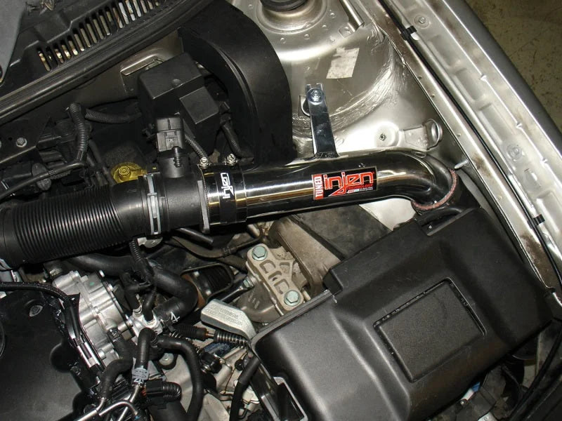 Injen 5/99-03 Volkswagen Jett/Golf w/ ALH TDI Polished Tuned Air Intake w/ MR Tech - Side View