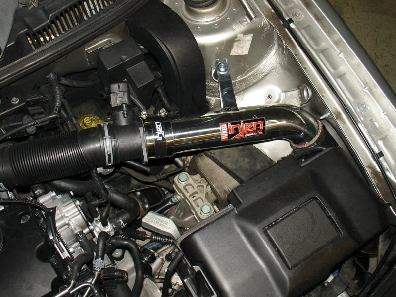 Injen 5/99-03 Volkswagen Jetta/Golf w/ ALH TDI Black Tuned Air Intake w/ MR Tech - Side View