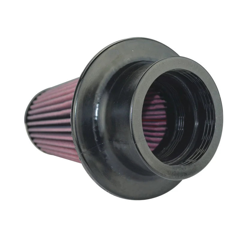 Injen 8-Layer Oiled Cotton Gauze Air Filter 3.5in ID/ 6.5in Base / 8.8in Height / 5in Top - Side View