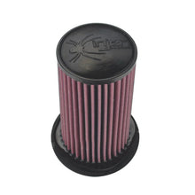 Load image into Gallery viewer, Injen 8-Layer Oiled Cotton Gauze Air Filter 3.5in ID/ 6.5in Base / 8.8in Height / 5in Top - Detail View