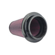 Load image into Gallery viewer, Injen 8-Layer Oiled Cotton Gauze Air Filter 4.0in ID/ 6.0in Base / 8.8in Height / 4in Top - Detail View