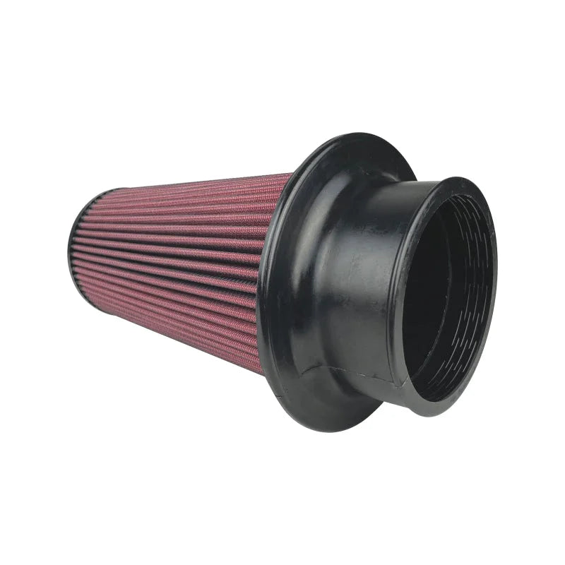Injen 8-Layer Oiled Cotton Gauze Air Filter 4.0in ID/ 7.0in Base / 8.80in Height / 5in Top - Detail View