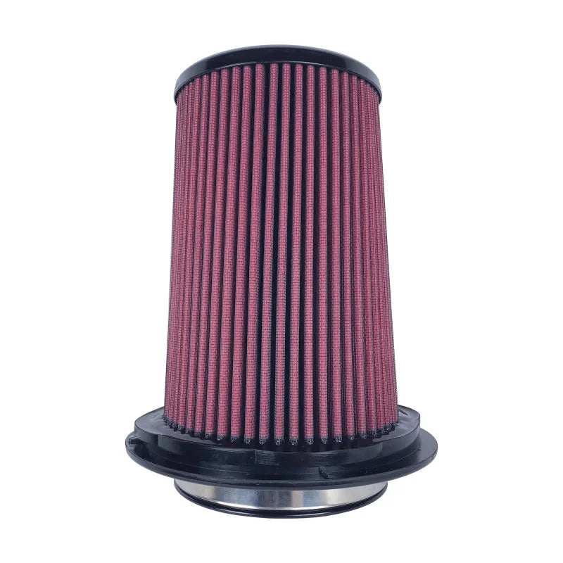 Injen 8-Layer Oiled Cotton Gauze Air Filter 5in Flange ID 8in Base/ 7.9in Height/ 5.3in Inertia Top - Main Product View