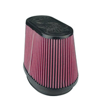 Load image into Gallery viewer, Injen 8-Layer Oiled Cotton Gauze Air Filter 8.5x9.0in Oval ID / 7.0in Height / 4.0x8.0in Top - Detail View
