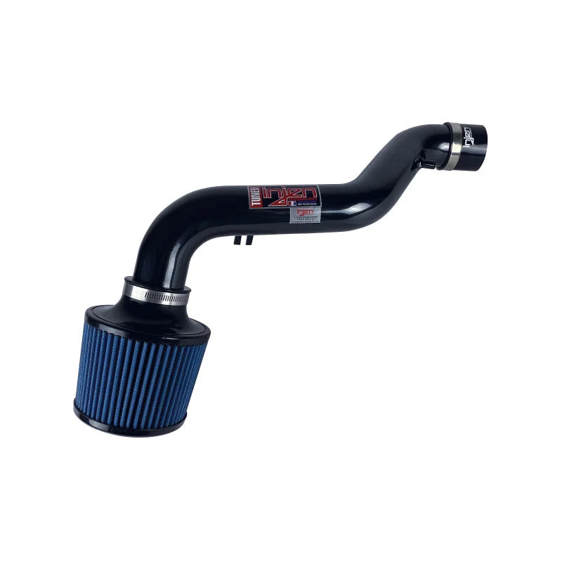 Injen 88-91 Civic Ex Si CRX Si Black Short Ram Intake *Special Order* - Side View