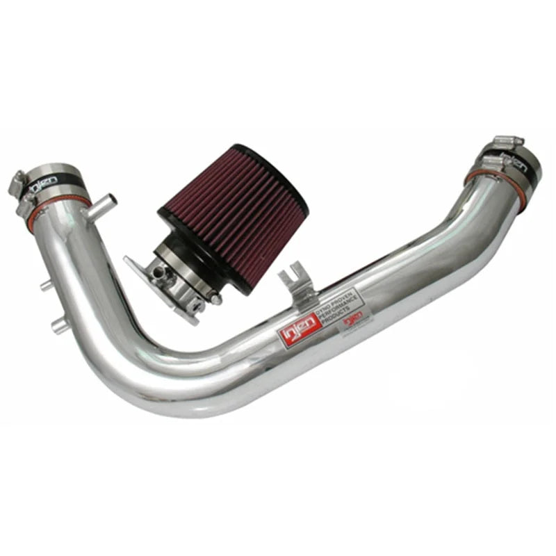Injen 89-90 240SX 12 Valve Polished Short Ram Intake - Side View