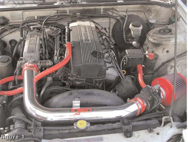 Injen 89-90 240SX 12 Valve Polished Short Ram Intake - Detail View