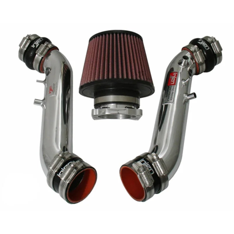 Injen 90-96 300Z Non Turbo Polished Short Ram Intake - Side View