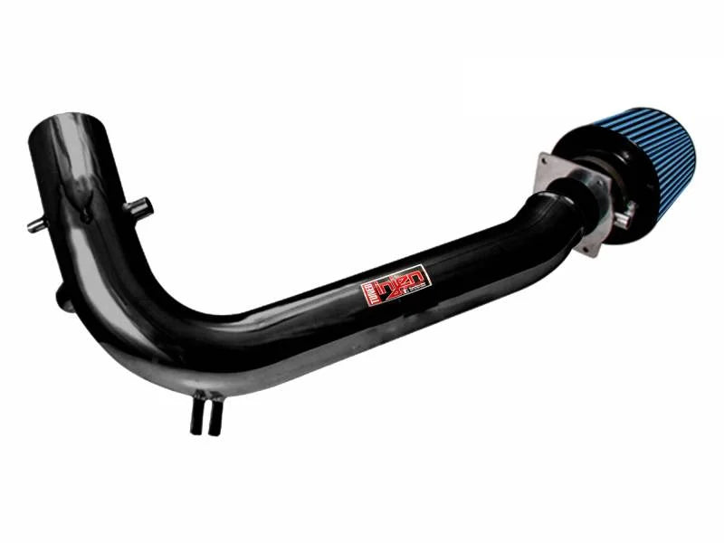 Injen 91-94 Nissan 240SX L4 2.4L Black IS Short Ram Cold Air Intake - Side View