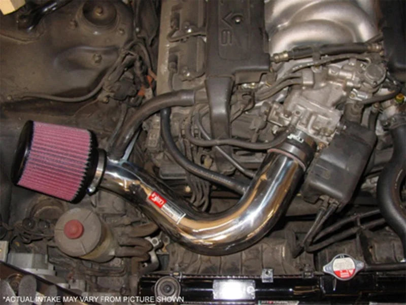 Injen 91-95 Legend (non-TCS equipped vehicles) Polished Short Ram Intake - Side View