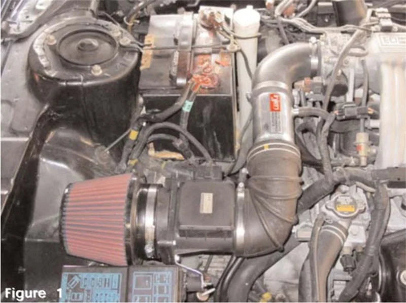 Injen 91-99 3000GT V6 Non Turbo Polished Short Ram Intake - Detail View