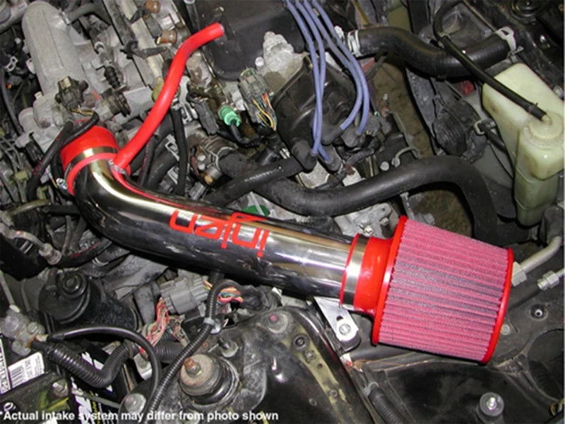 Injen 92-95 Civic Dx Lx Ex Si Polished Short Ram Intake - Detail View