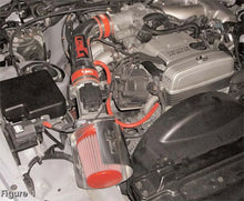 Load image into Gallery viewer, Injen 92-95 Toyota Supra V6 3.0L Black IS Short Ram Cold Air Intake - Back View