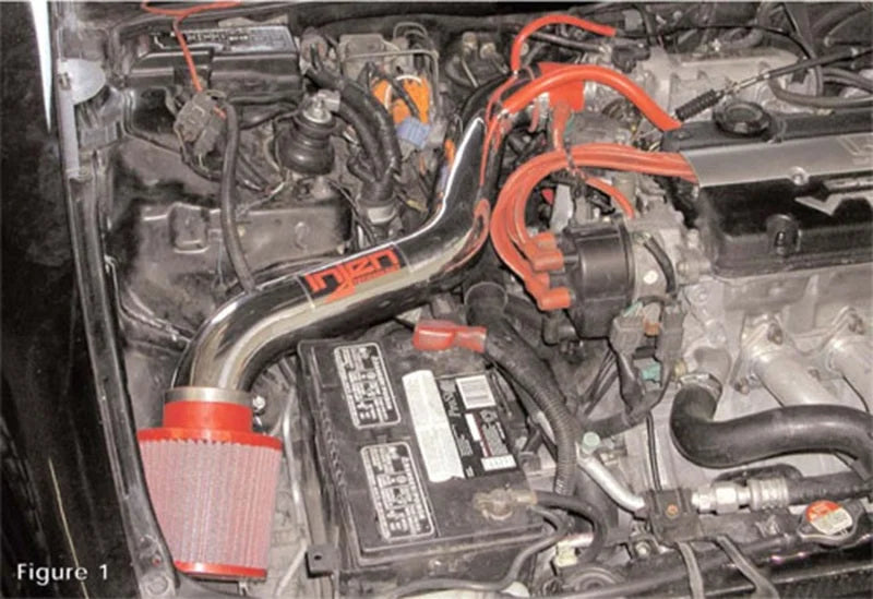 Injen 92-96 Prelude Polished Short Ram Intake - Detail View