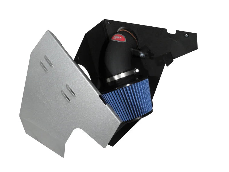 Injen 92-99 BMW E36 323i/325i/328i/M3 3.0L Black Air Intake w/ Heat-Shield and Top Cover - Side View