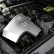 Load image into Gallery viewer, Injen 92-99 BMW E36 323i/325i/328i/M3 3.0L Polished Air Intake w/ Heat-Shield and Louvered Top Cover - Back View